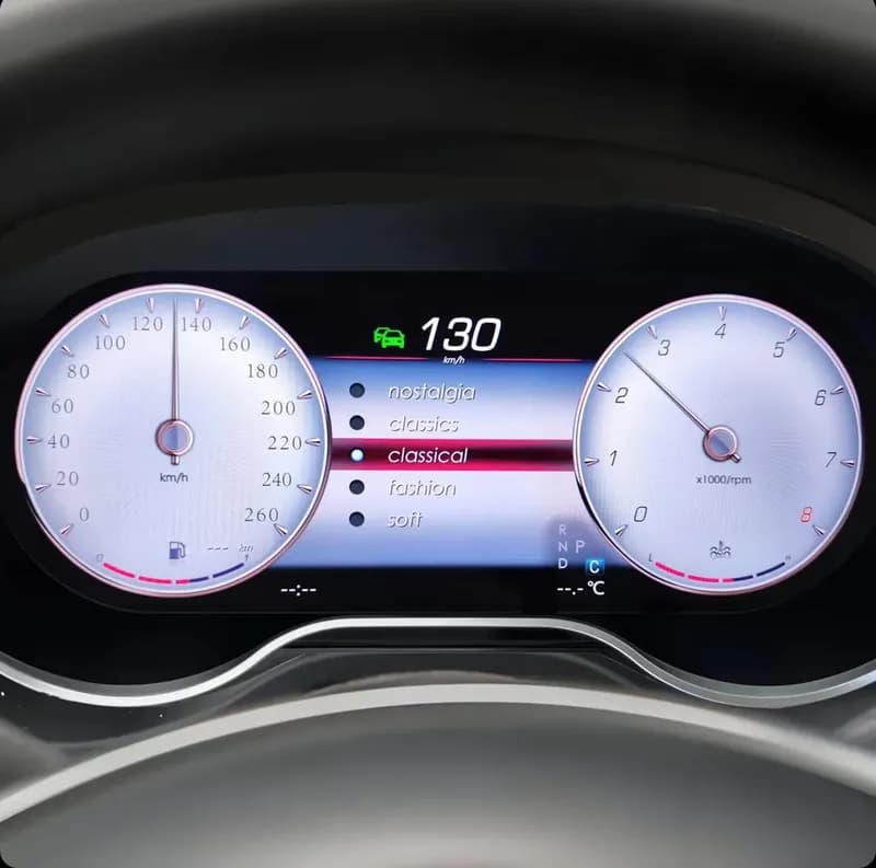 Image de Compteur cockpit Mercedes 
