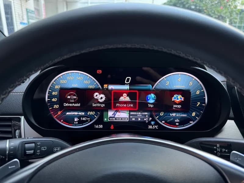 Image de Compteur cockpit Mercedes