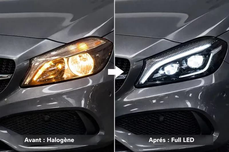 Image de Phare full Led Mercedes 