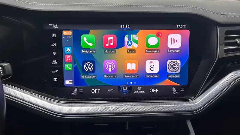 Carplay / Android Auto en plein écran Volkswagen Touareg