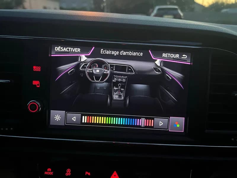 Kit éclairage d'ambiance 30 couleurs Seat